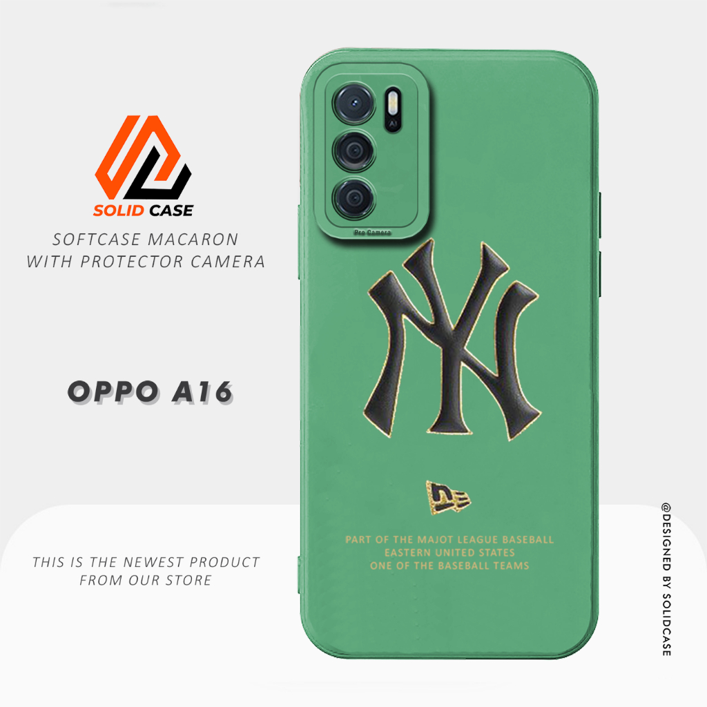 Case Oppo A16 - Casing Oppo A16 [Branded] Solid Case HP Terbaru 2023 - Softcase Pro Camera - Case Si