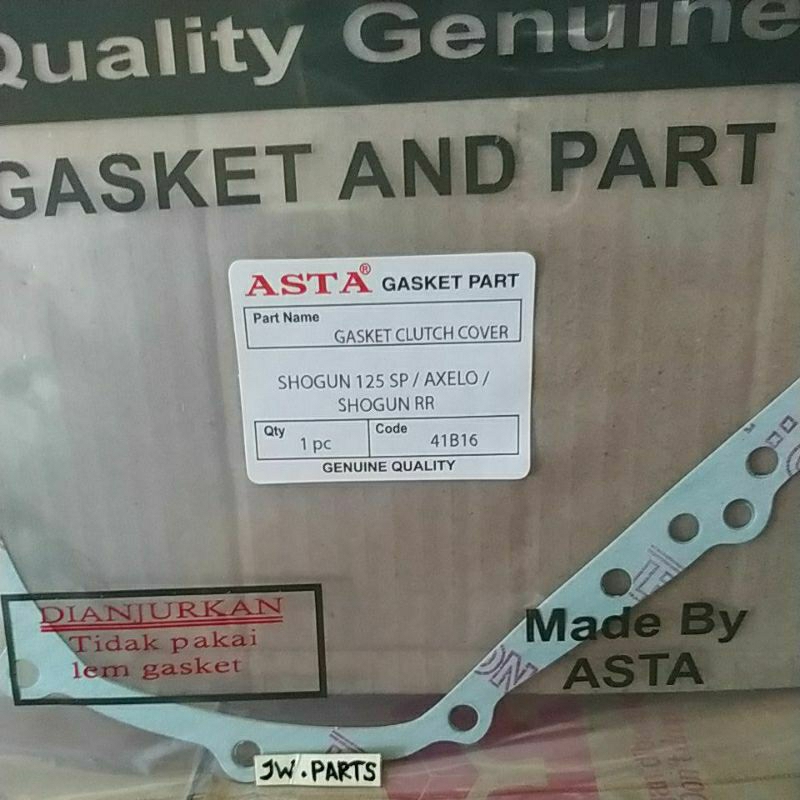gasket paking blok bak kopling Shogun 125 sp, Axelo, Shogun RR Asta