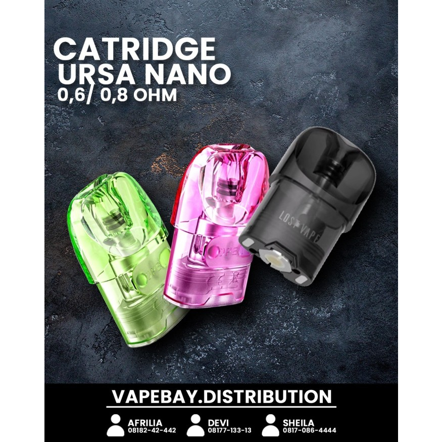 CATRIDGE URSA NANO 1 PACK 3 COLOR / URSA BABY 0.6 / URSA NANO PRO 0.8