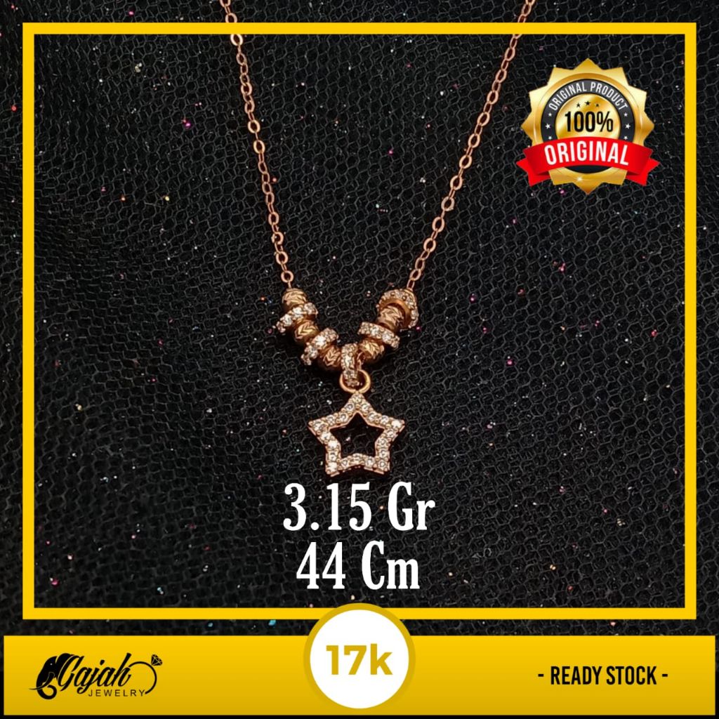 Kalung Emas 17K - 3.15 Gr Kadar 750 - 4657