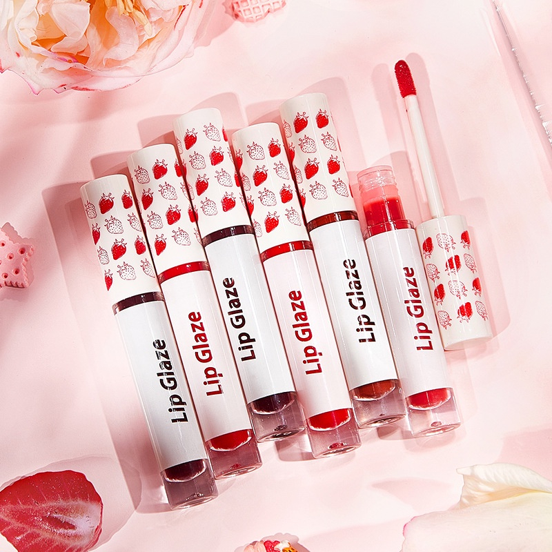 NEW LIP MATTE LIP VELVET LIPSTICK 5321 &amp; LIP GLOSS TAHAN LAMA LIP GLAZE SKYVII MOISTURIZING