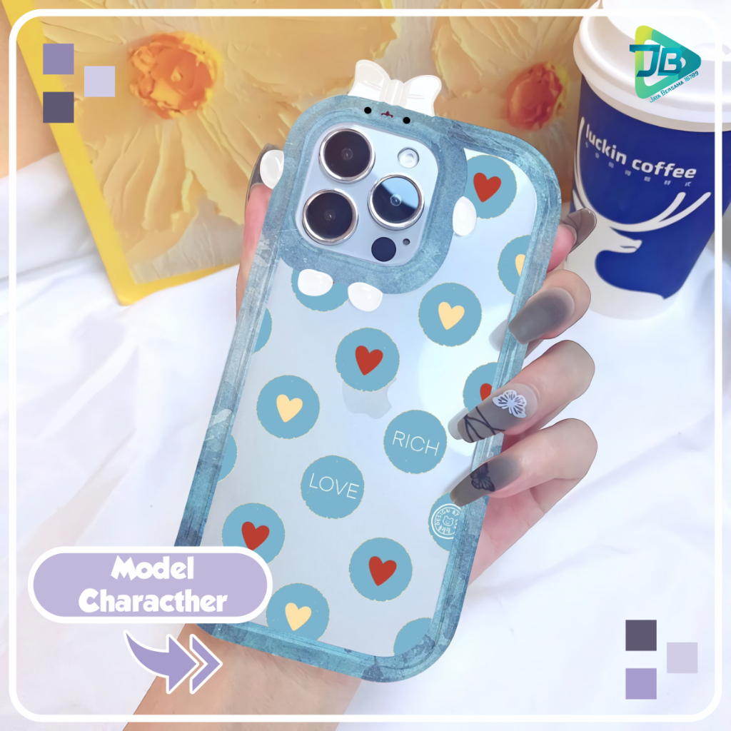 CUSTOM SOFTCASE PITACU FRAME KARAKTER CUSTOM MOLLI FOR OPPO A9 A5 A31 A8 A15 A15S A3S A1K A57 2022 A77S A5S F9 A12 A11K A74 A95 A16 A54 A53 A33 2020 A52 A92 A72 A76 A36 A96 F11 A17 A17K RENO 8Z 7Z 4 4F 5F 5 5K 8 JB8535