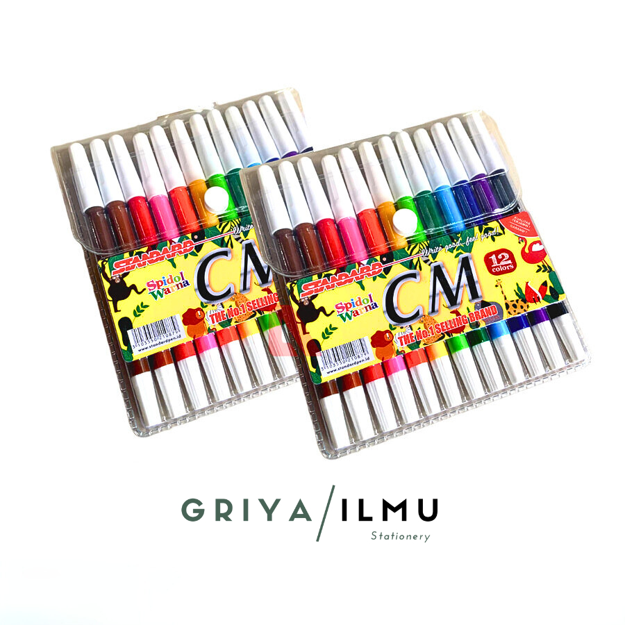 

Spidol STANDARD CM-2 Child Marker 12 Warna (025049)