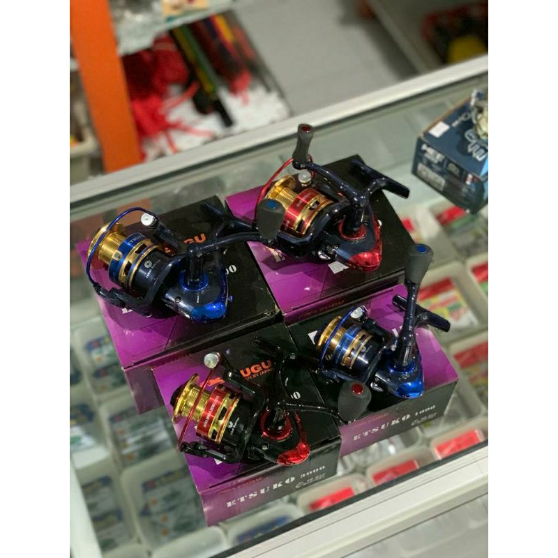 RELL SPINING FUGU ETSUKO 1000,3000,4000 SPOOL ALUMUNIUM