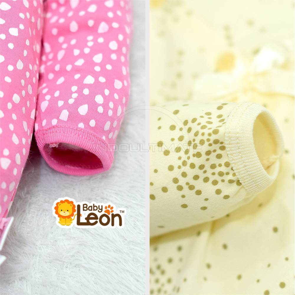 1 Pcs Jumpsuit Bayi Kaki Tutup Lengan Panjang Jumper Bayi Renda Kerut Jumper Bayi Perempuan Newborn BC-808 Baju Bayi Perempuan Baby Sleepsuit Baju Tidur Bayi Jumpsuit Panjang Kaki Tutup Pakaian Bayi