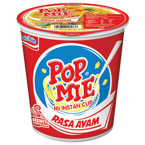 

POP MIE RASA AYAM 75 GR KHUSUS INSTAN DAN SAME DAY AYES TOSERBA