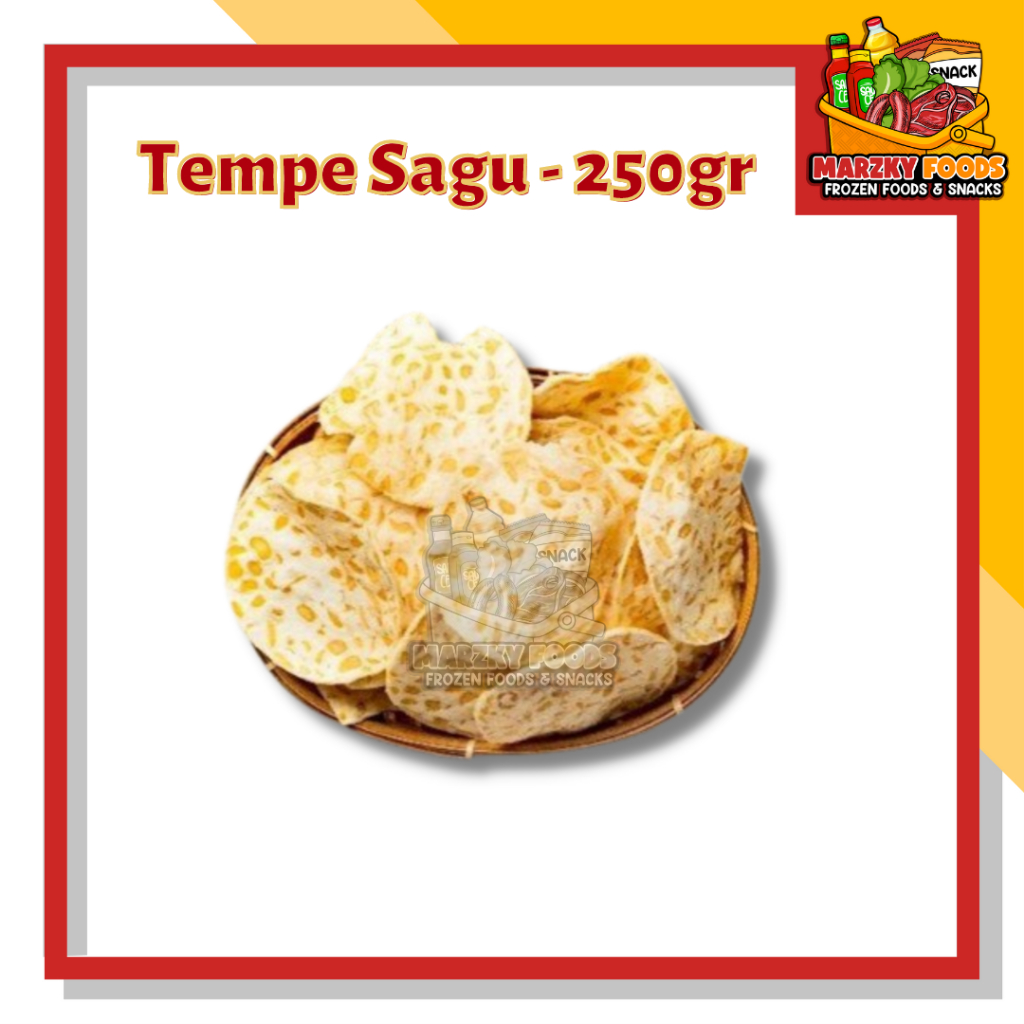 

250gr Tempe Sagu Original Krispi