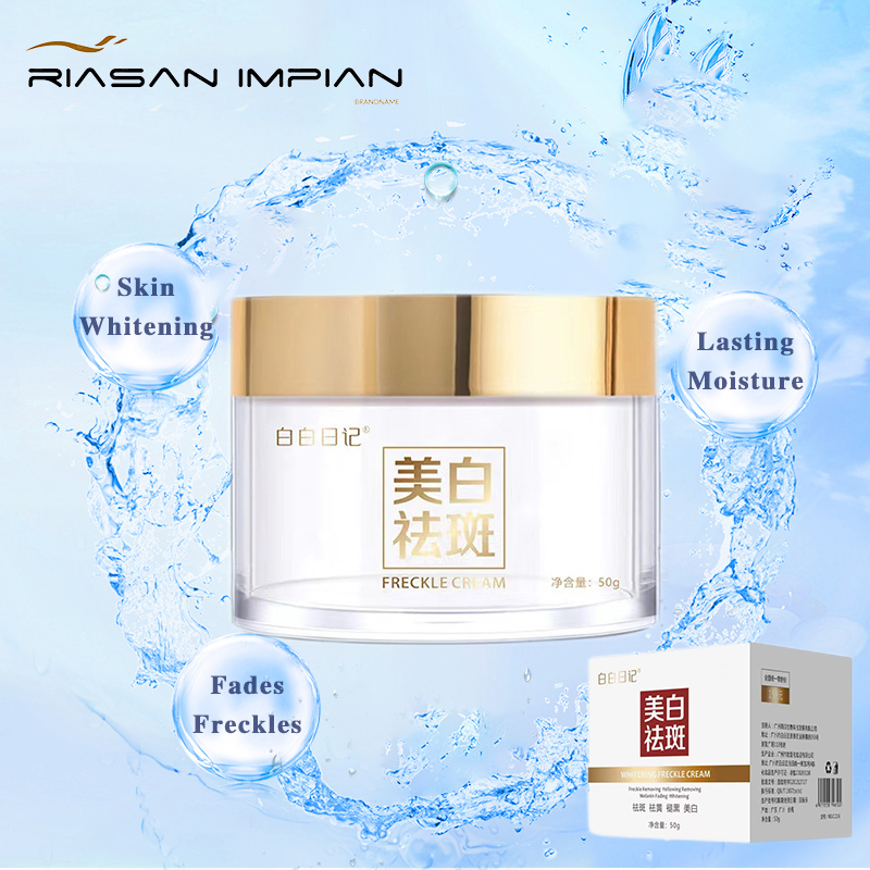 NEW Whitening Freckle Cream Perbaikan Kulit Anti-Penuaan Asam Hyaluronic Whitening Perawatan Kulit Krim Wajah - Pigmentasi Mencerahkan