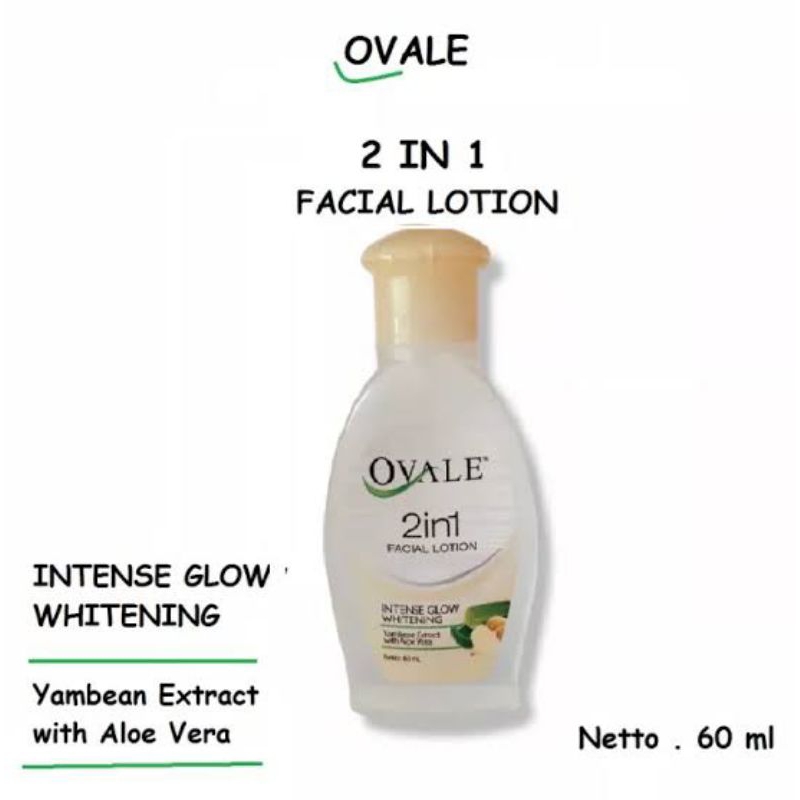 OVALE FACIAL LOTION WHITENING BENGKUANG 60 ML / OVAL LOTION BENGKOANG