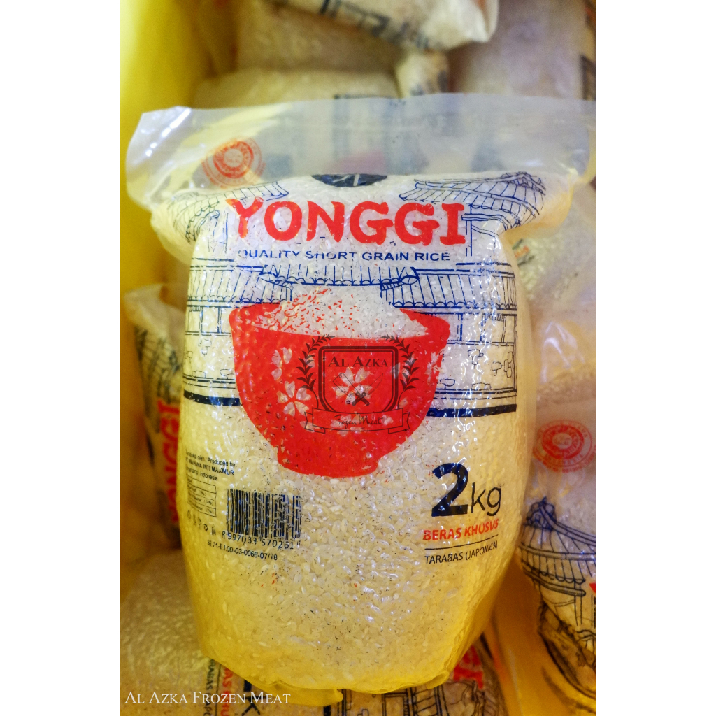 

Beras Korea Yonggi Premium / Beras Jepang/ Japonica Rice / Sushi Rice
