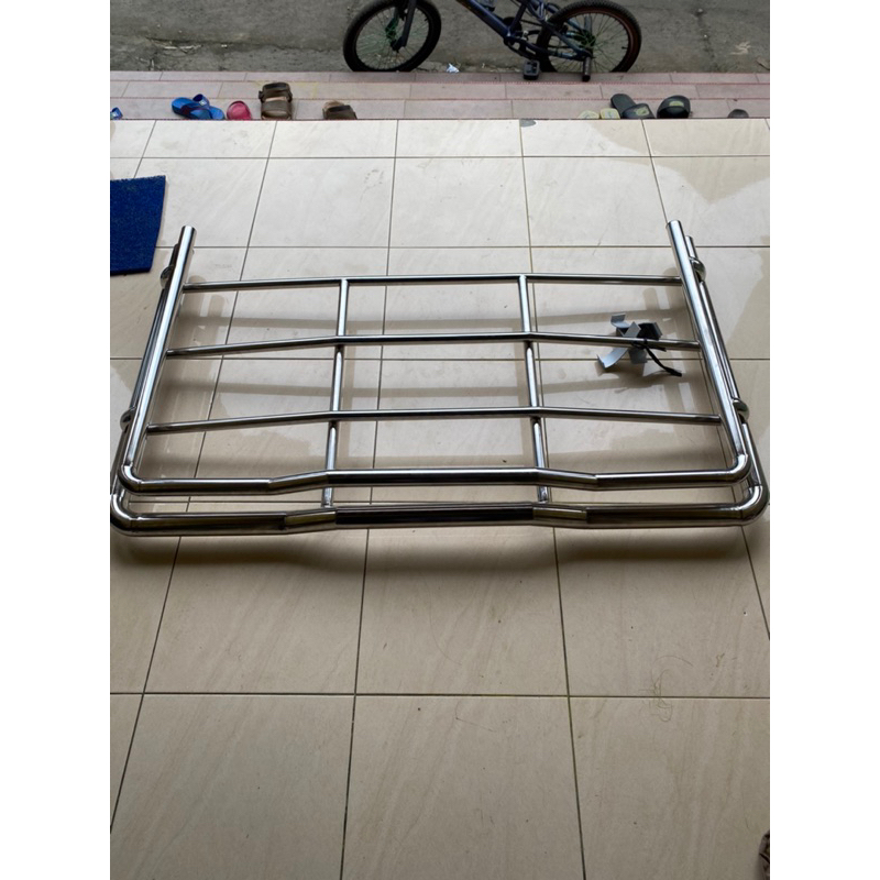 Rak Kabin Truk Canter Lengkung Stainlis