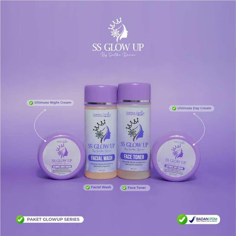 skincare glow up series ss glow up by sartika diman