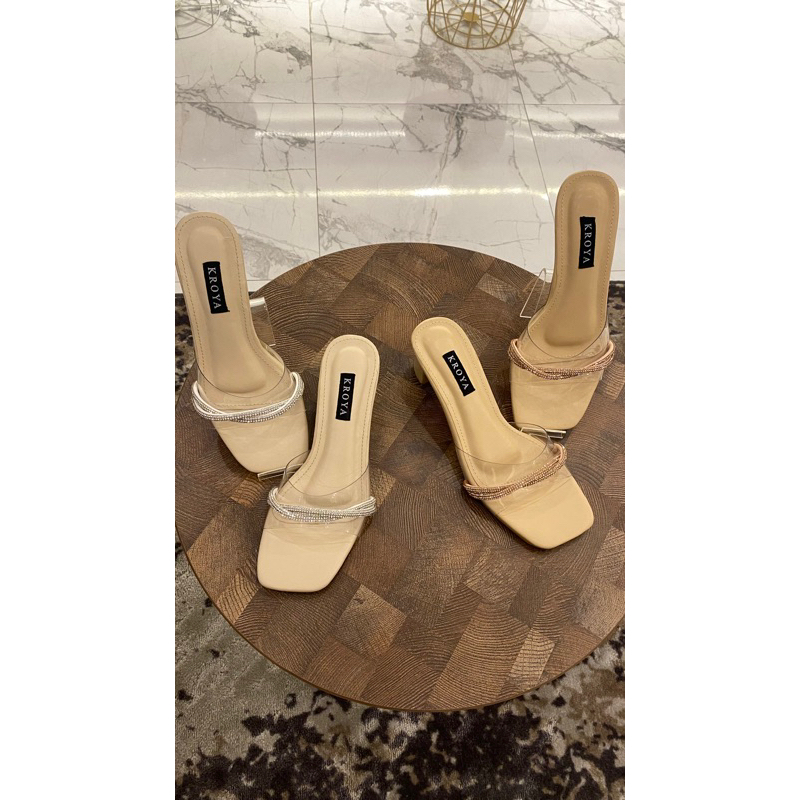 KROYA | NORA HEELS | SANDAL WANITA
