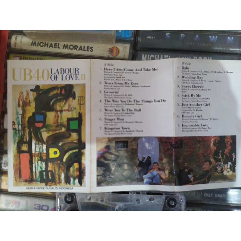 Kaset pita barat UB40