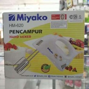 MIYAKO HM-620 HAND MIXER TANGAN SERBAGUNA HM 620 / HM620 HAND MIXER PENCAMPUR ADONAN PROMO RAMADHAN