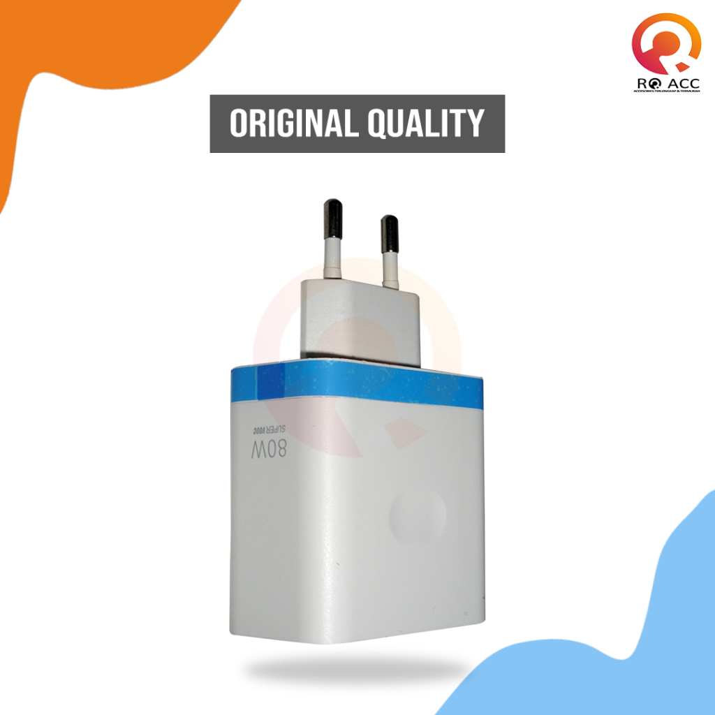 [RO ACC] 80W CHARGER CASAN OPPO TYPE C SUPER VOOC FAST CHARGING ORIGINAL