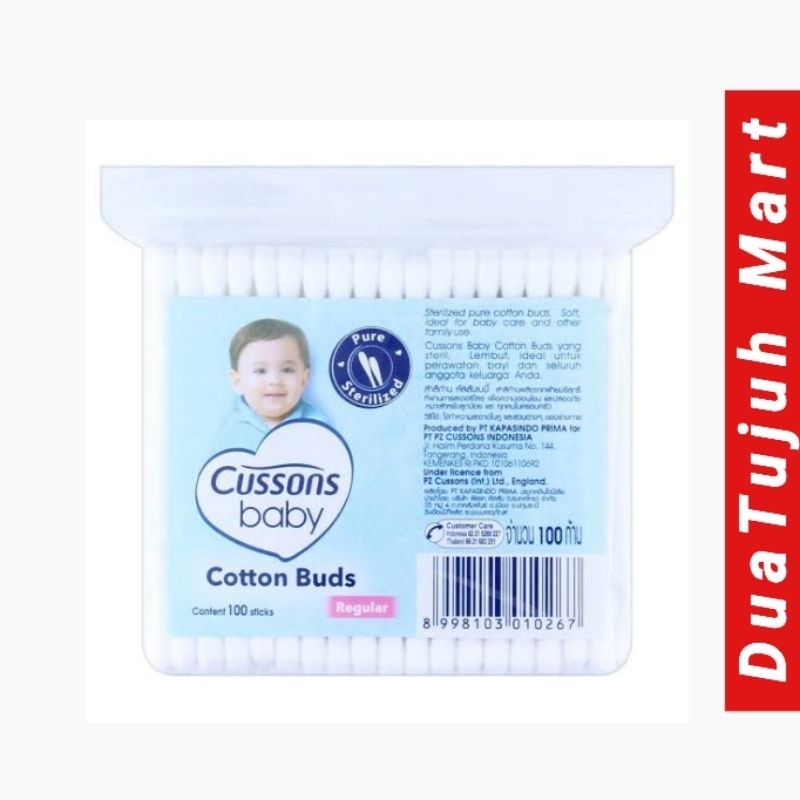 Cusson Baby Cotton Buds 100 sticks