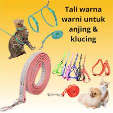 Aksesoris Tali Tuntun Kucing Panjang 120cm Polos