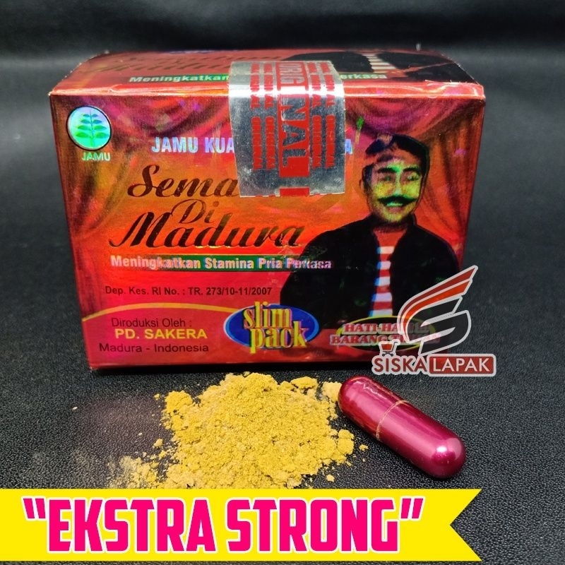 SEMALAM DIMADURA jamu kuat tahan lama hrg /sachet