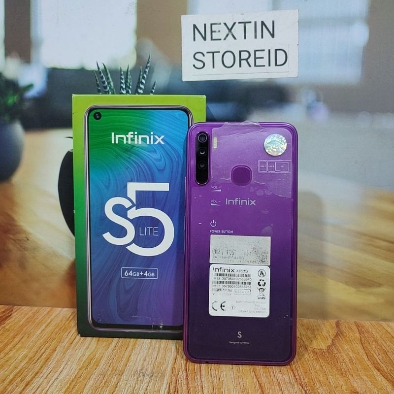 INFINIX S5 LITE 4/64 SECOND FULLSET