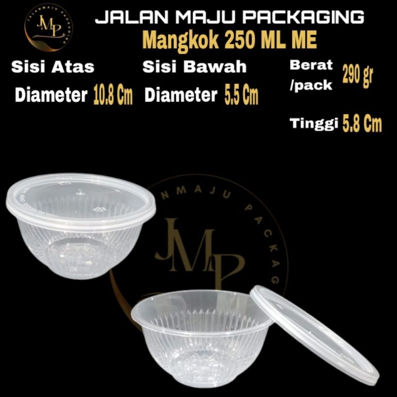 MANGKOK FOOD BOWL 250ML • THINWALL 250ML Mangkok • DM