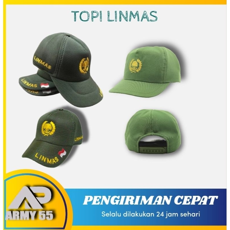 Topi Linmas/ Topi Hansip/ Topi Linmas Murah