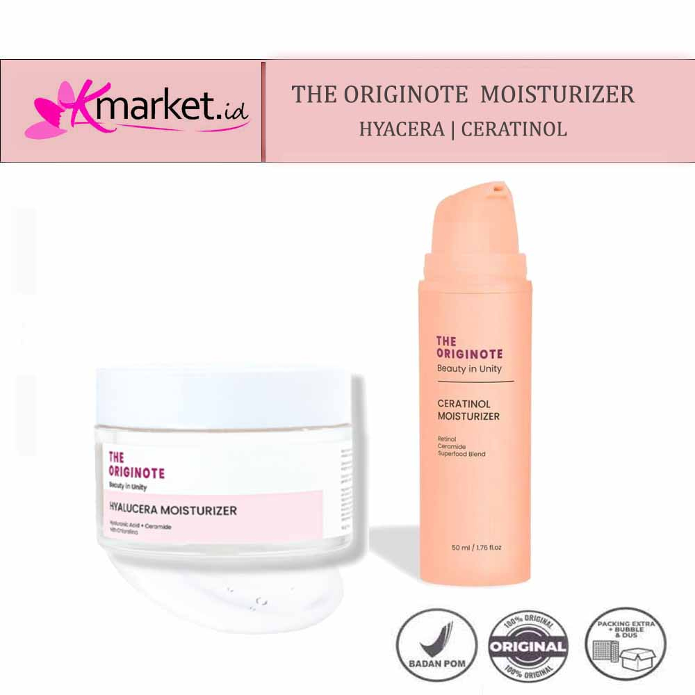 The Originote MOISTURIZER | HYACERA | CICA B5 SOOTHING | BRIGHTENING | CERATINOL | SYMWHITE JELLY BOOSTER