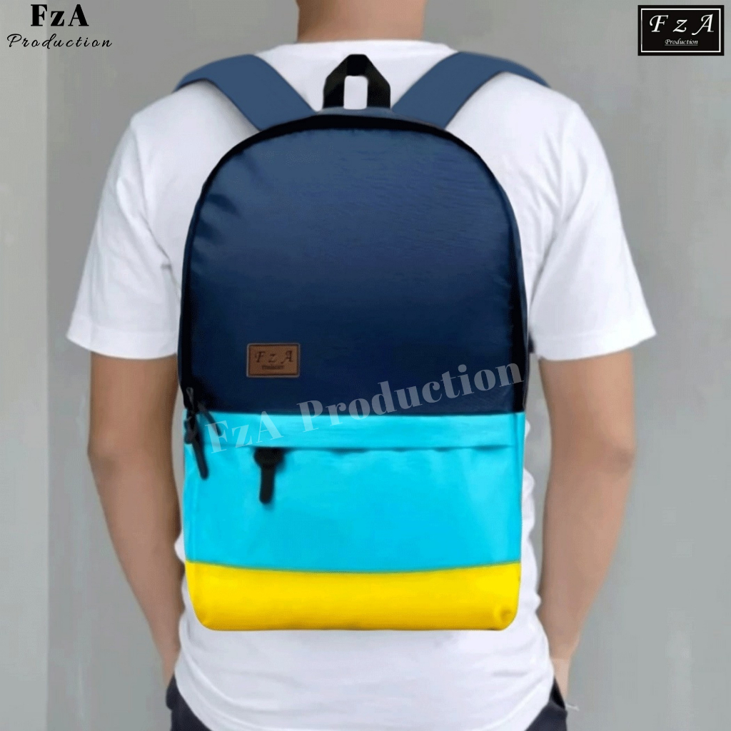 FzA Official - Tas Ransel Gendong Laptop Distro Sekolah Kuliah Pria Wanita Backpack Original Tas Punggung Laptop - NYSPT