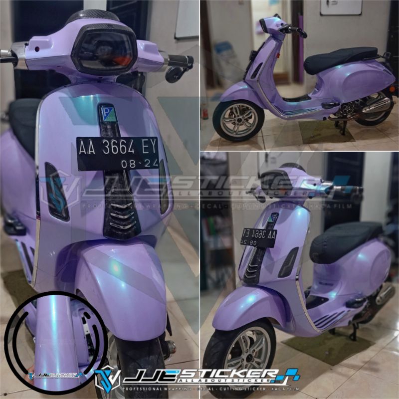 Skotlet Ungu Lilac Lembayung Biru Kualitas Premium Untuk Body Kendaraan.