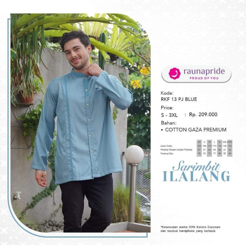 KOKO PANJANG RKF13 BLUE BY RUANA