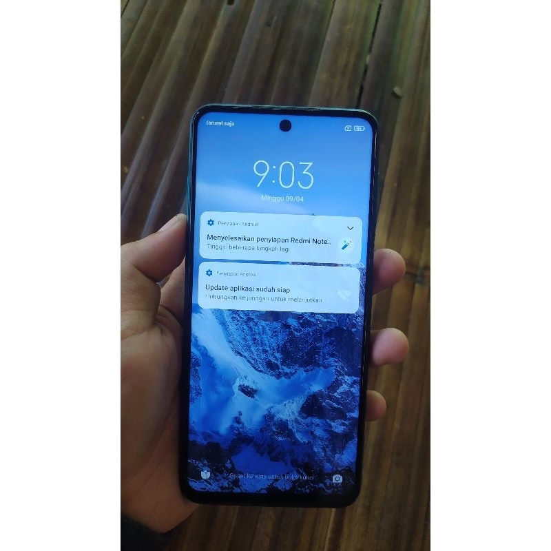 REDMI NOTE 9 PRO RAM 8/128 GB SECOND BATANGAN