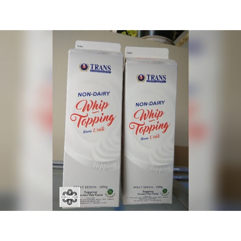 

Trans Whipping Cream silver 1ltr