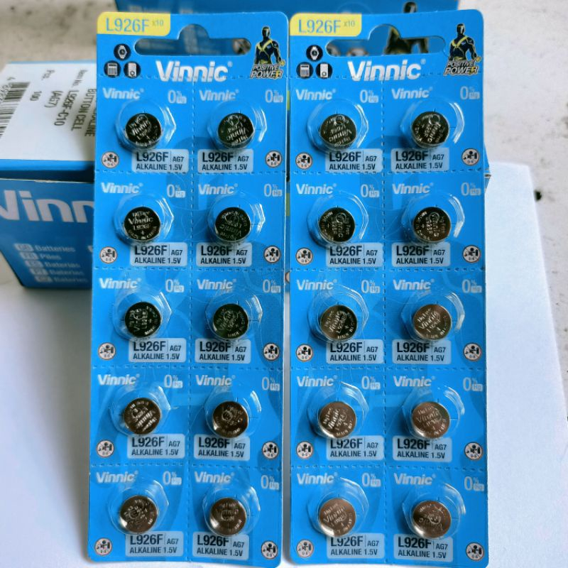 Vinnic 621/364 LR60 /364 /AG1 Batre jam tangan baterai vinnic L621f /ag1/364 alkaline