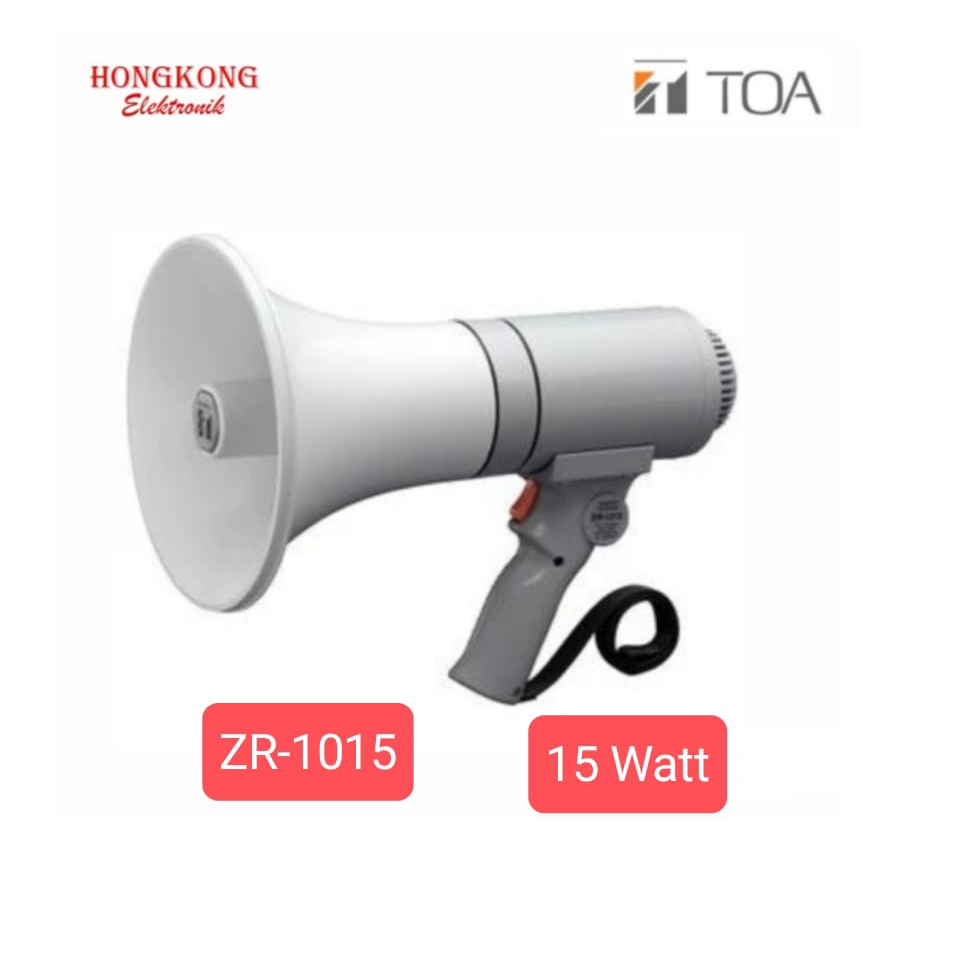 Hand Grip Megaphone TOA ZR-1015 Speaker TOA Tangan