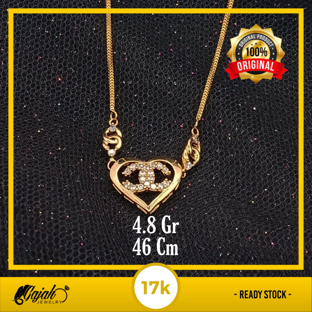 Kalung Emas 17K - 4.8 Gr Kadar 750 - 4673