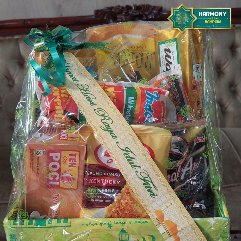 

Hampers Sembako Parcel Sembako murah praktis