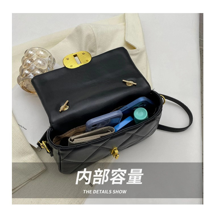 BJ62420 - BLACK/WHITE - TAS SLEMPANG WANITA FASHION KOREA CHINA IMPORT MODIS ELEGAN TERMURAH TERLARIS TERBARU BAGSTORE JAKARTA TAS BATAM ZC2420