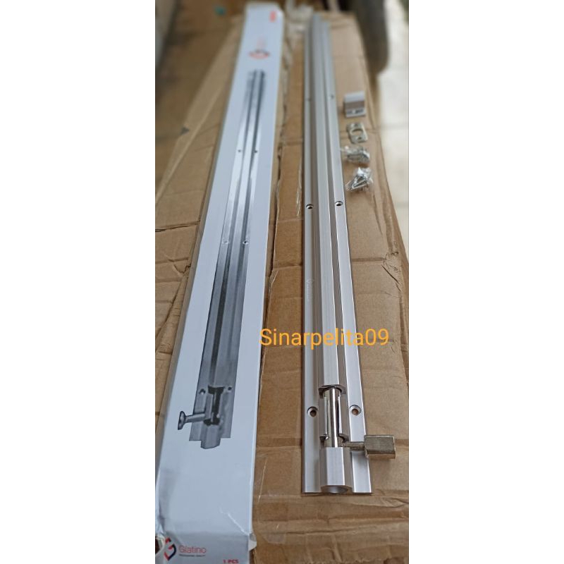 Grendel Pintu 24 inch Jumbo / Slot Pintu 60 cm / Grendel Glatino 24&quot; SN