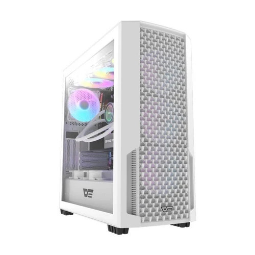 AIGO DARKFLASH DF2100 MESH ATX CASING PC + 4 FAN ARGB II X-Track