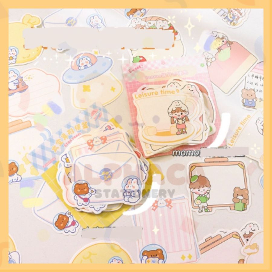 

[ALPHACA] Memo pad Star Trael Momo journal cute aesthetic