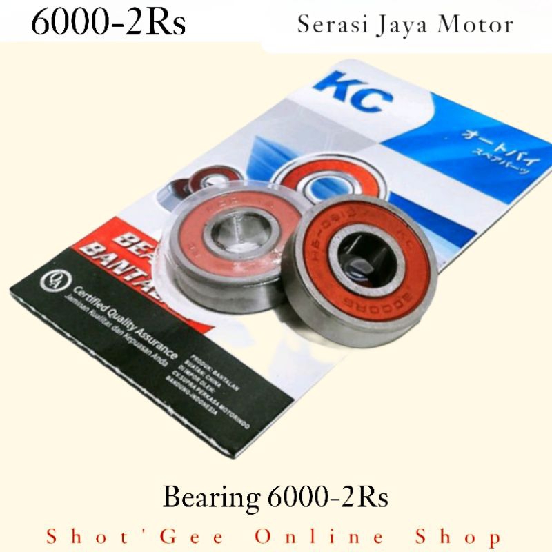 KC BEARING LAHAR KC 6000 2RS