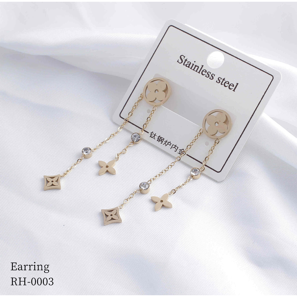 Anting Titanium  Perhiasan Cantik Fashion 0003/8379