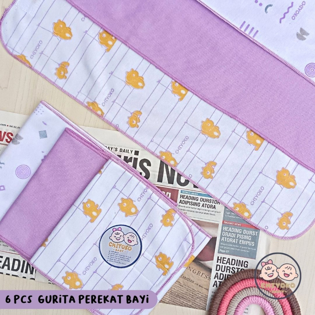 51 Pcs Paket Hemat Terkomplit Baju Bayi Baru Lahir Paket Hemat Brojol Baby Paket Komplit Bayi Baru Lahir Serian LILAC Chiyoko Baby