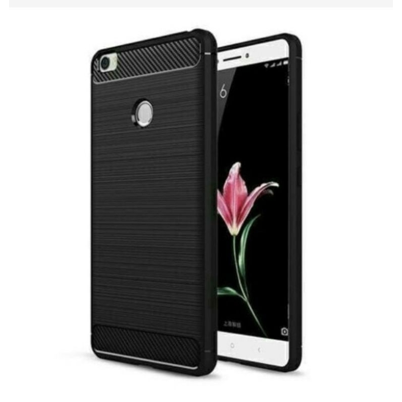 Xiaomi Mi Max 1 MIMAX Silikon Case IPAKY Carbon Karbon Fiber Softcase