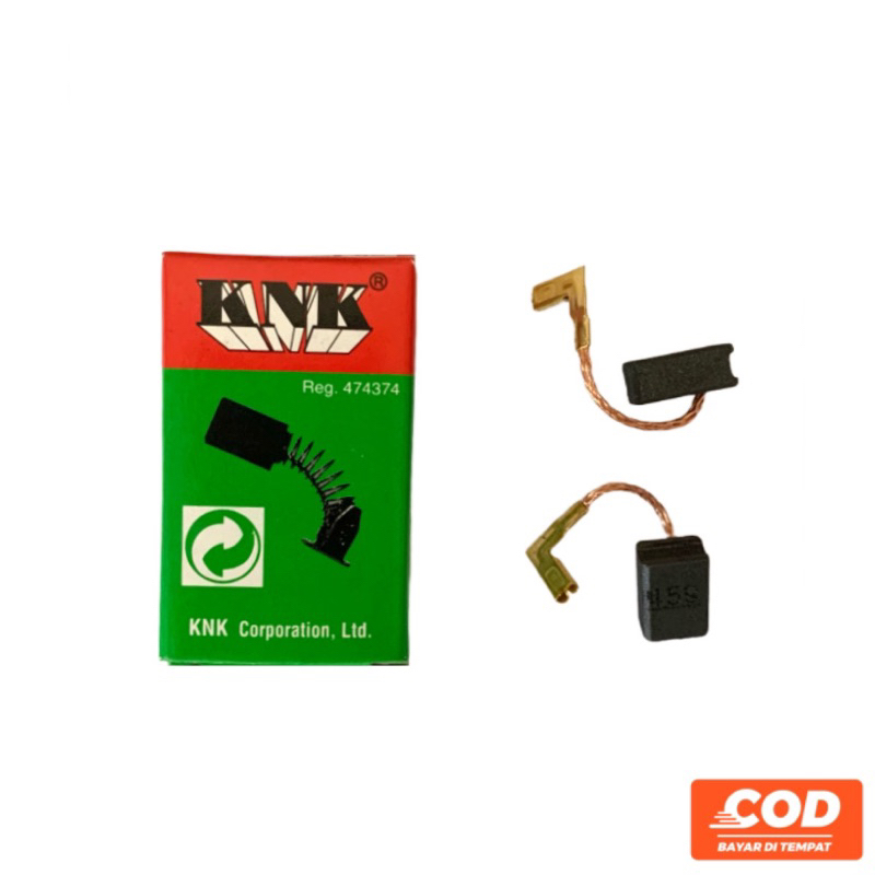 Carbon Brush Bor Maktec 459 / Spul / Kul Arang KNK 459 Box Isi 2 Pcs
