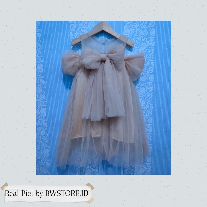 (BISA CUSTOM WARNA)Dress Pesta Anak Perempuan Variasi Tile ~ Baju Pesta Anak Perempuan