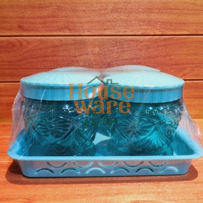 Tiara Set/Toples set nampan/Toples warna/Toples Murah