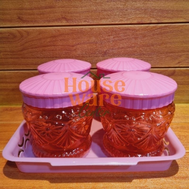 Tiara Set/Toples set nampan/Toples warna/Toples Murah