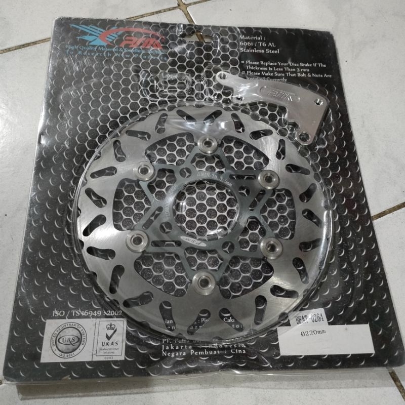 disc brake Beat Psm Piringan cakram PSM beat Scoopy Vario 110 125 150 ukuran 220 model bulat Original produk