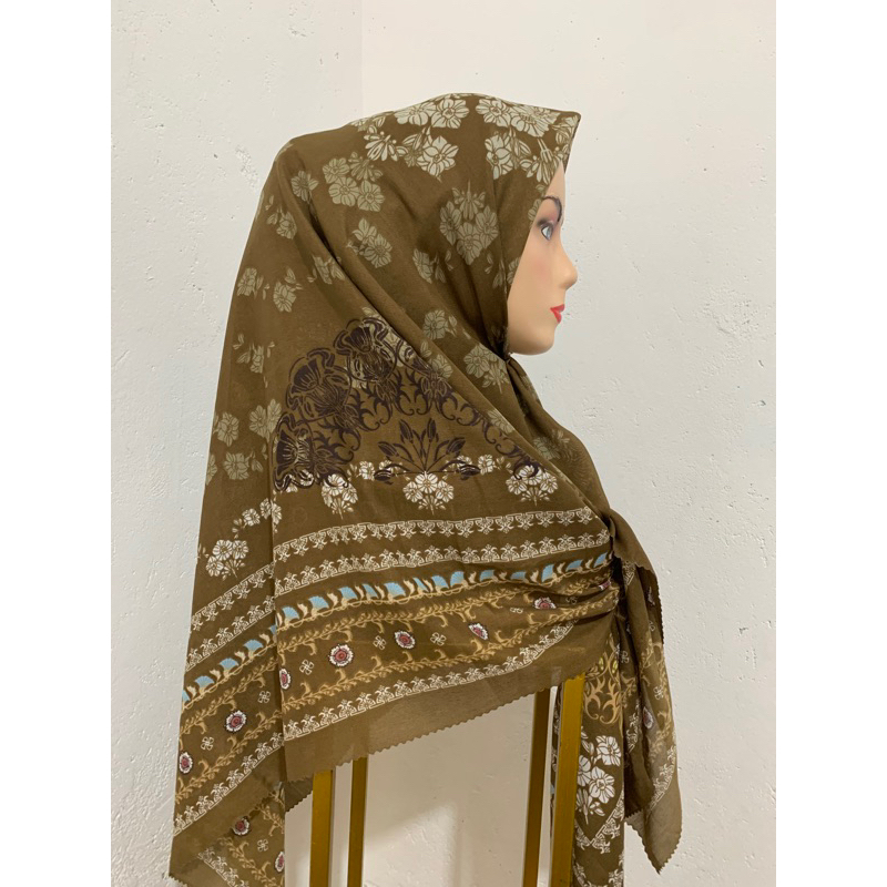 hijab denay voal motif kumbo | voal jumbo |?hijab motif jumbo